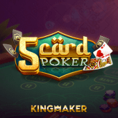 5 Card Poker casual card game icon on TongitsWar